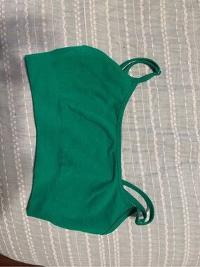 Green Sports Bra